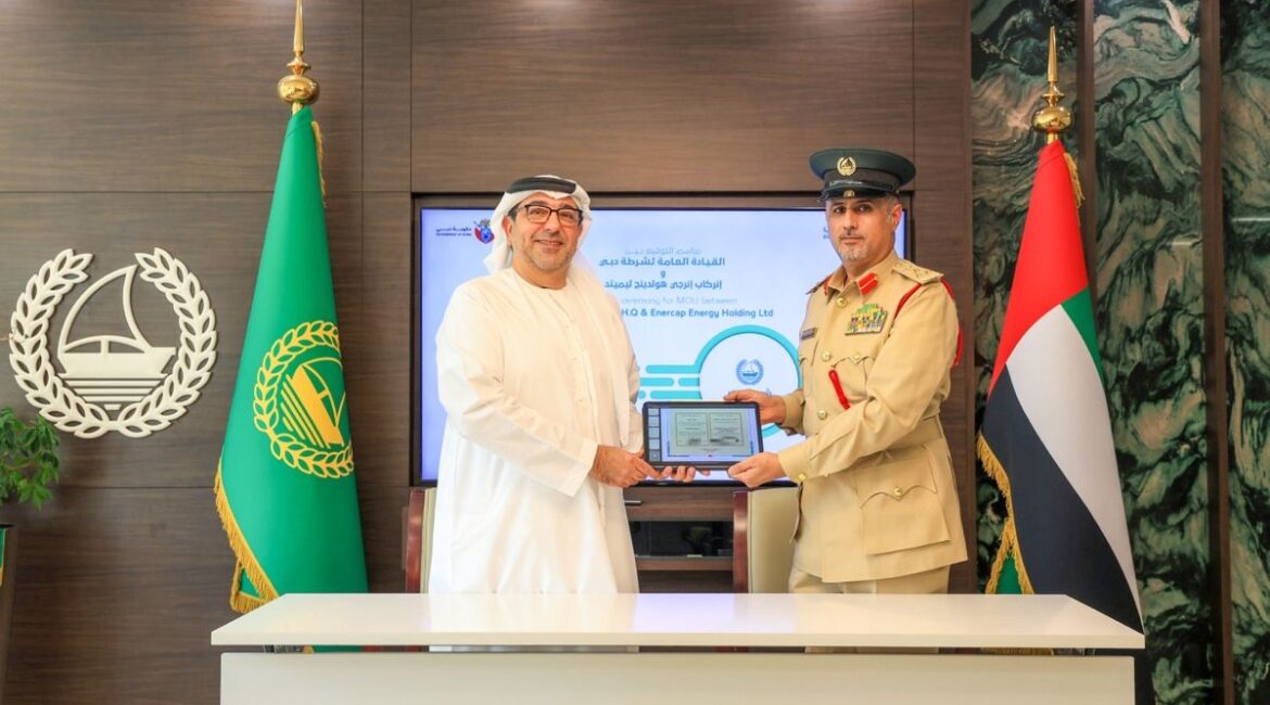 Dubai Police General Headquarters and Enercap Energy Holding Limited Sign MoU