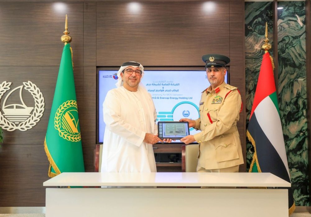 Dubai Police General Headquarters and Enercap Energy Holding Limited Sign MoU